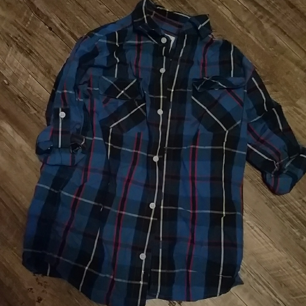 Boys button up shirt